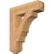 Ekena Millwork Balboa Craftsman Smooth Bracket, Western Red Cedar, 5 1/2"W x 24"D x 28"H BKT06X24X28BOA04SWR - alternate 1